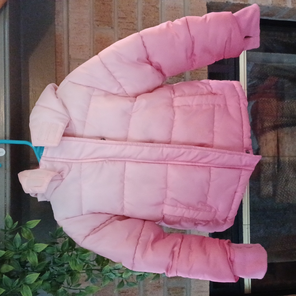 Toddler ombre puffer coat
